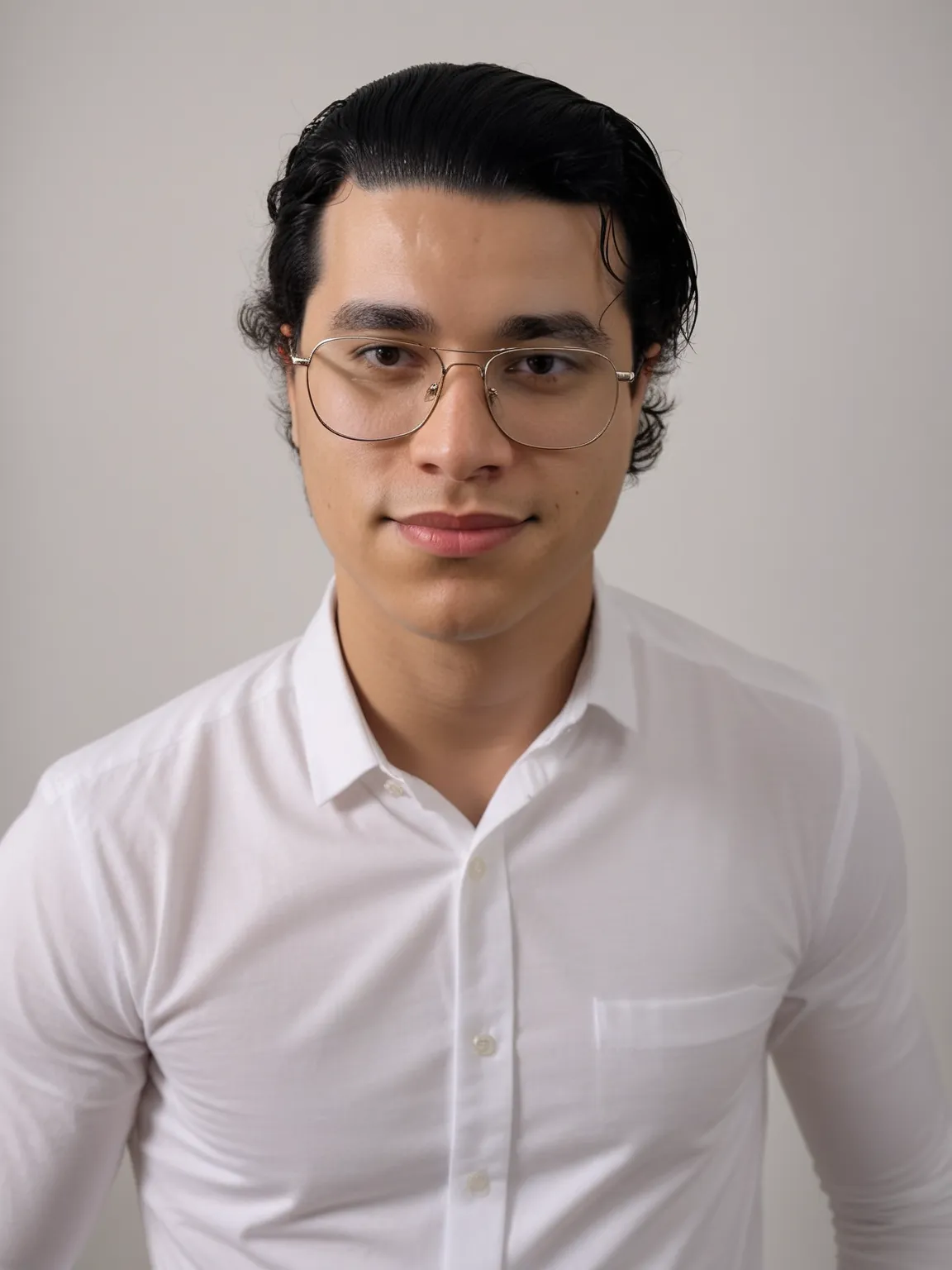 Photo professionnelle d'un homme avec un fond blanc